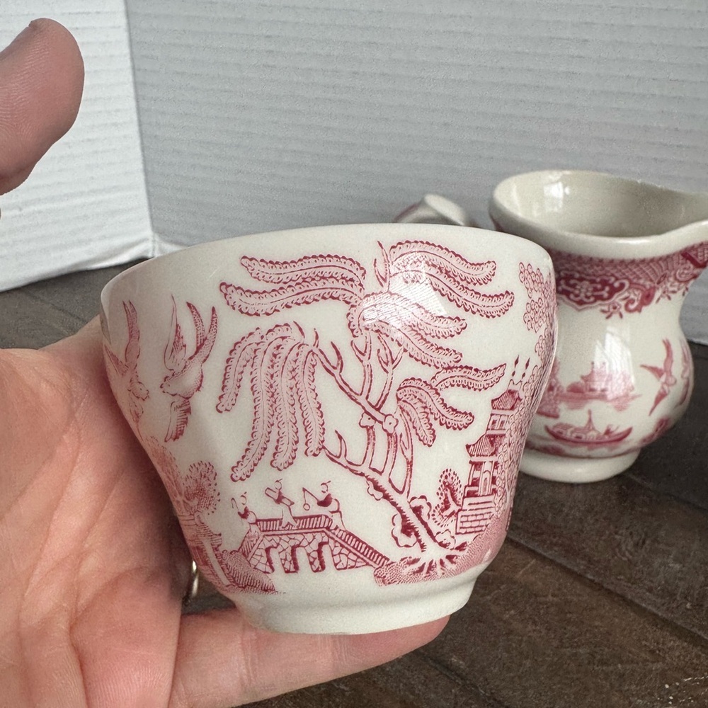 Churchill Willow Rosa Pink (England) set - Picture 2 of 8